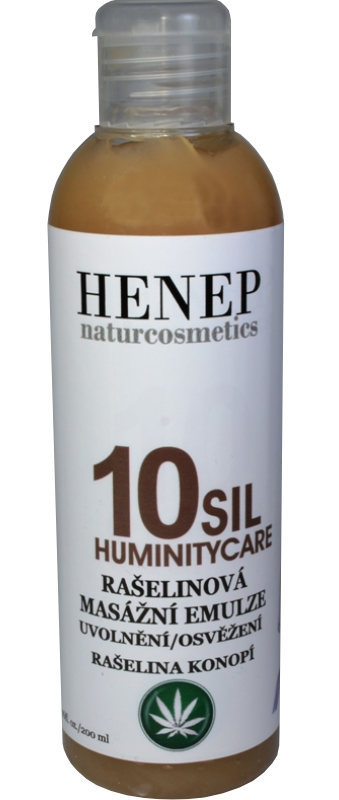 10SIL HUMINITY CARE rašelinová masážní emulze 200ml