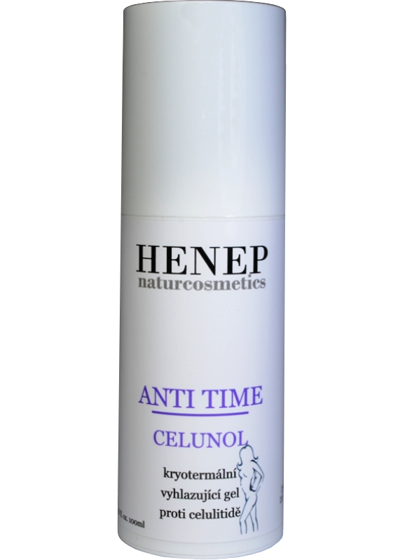 ANTI TIME CELUNOL kryotermální gel při celulitidě 100ml