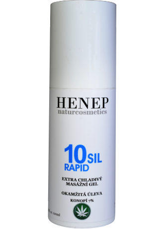 10 SIL RAPID extra chladivý masážní gel 100ml